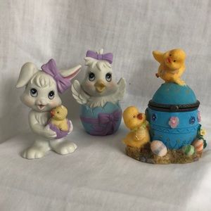 Easter figurines! Perfect for your holiday decorations!